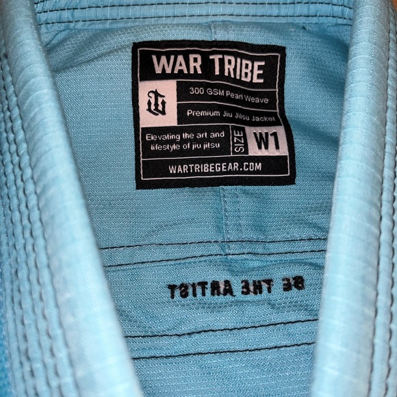 Spectrum Blue Martial Arts Gi by WarTribe W1 with belt - Picture 6 of 11